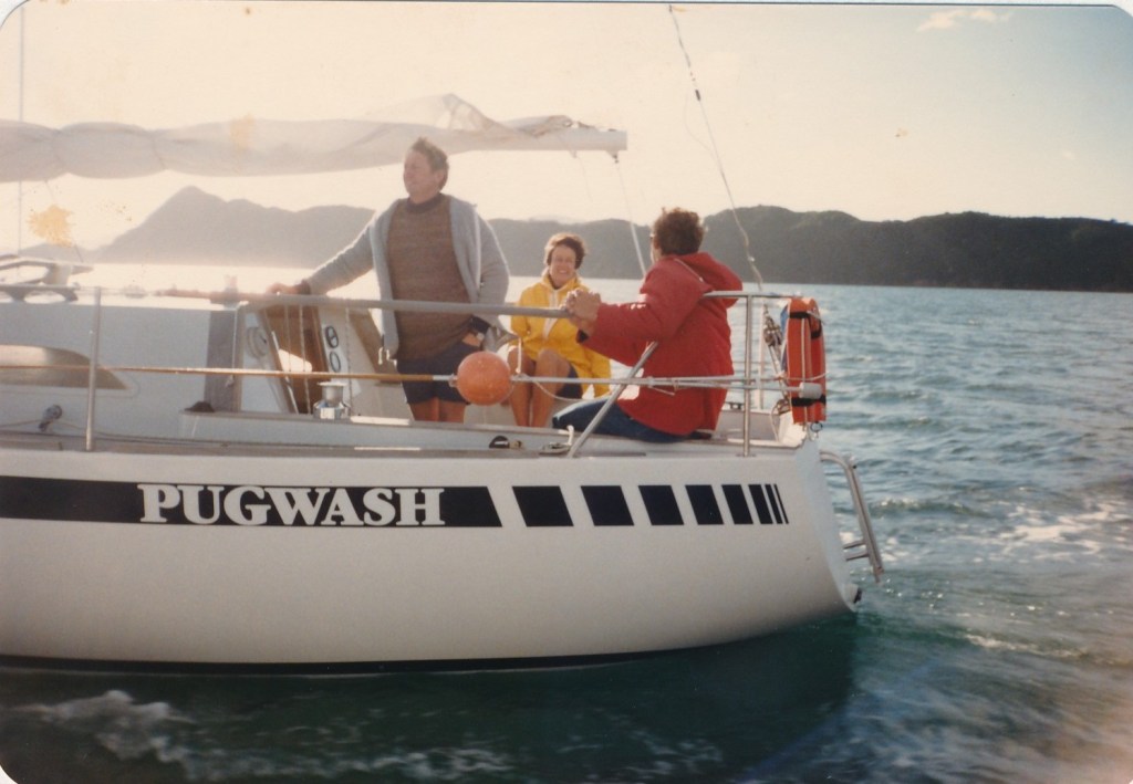 Whiting 29 yacht Pugwash, also known as Good Point